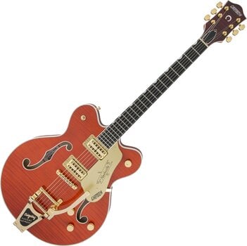 Halvakustisk gitarr Gretsch G6620TFM Players Edition Nashville Orange Stain Halvakustisk gitarr - 1
