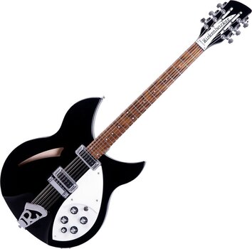 Gitara semi-akustyczna Rickenbacker 330/12 Jetglo Gitara semi-akustyczna - 1