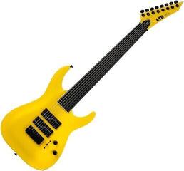 Guitares 8 cordes ESP LTD SC-608 Baritone Yellow Guitares 8 cordes