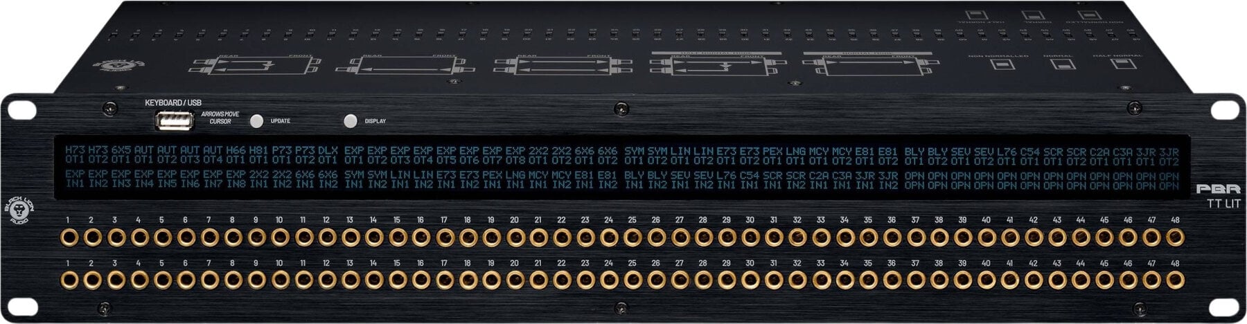Black Lion Audio PBR TT LIT Patch panel