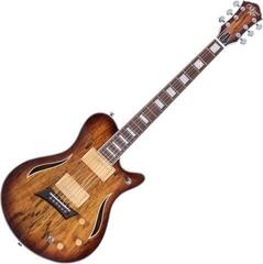 Gitara semi-akustyczna Michael Kelly Hybrid Special Spalted Maple Burst Gitara semi-akustyczna (Jak nowe)
