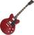 Semi-Acoustic Guitar Höfner HCT-VTH Red Semi-Acoustic Guitar
