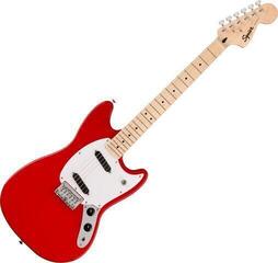 Electric guitar Fender Squier Sonic Mustang MN Torino Red Electric guitar