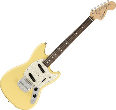 Guitarra elétrica Fender American Performer Mustang RW Vintage White Guitarra elétrica - 1