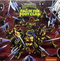 Disc de vinil Konami Kukeiha Club - Teenage Mutant Ninja Turtles: Fall Of The Foot Clan (Coloured) (Limited Edition) (LP)