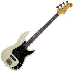 Bajo de 4 cuerdas SX SPJ62+ Vintage White Bajo de 4 cuerdas