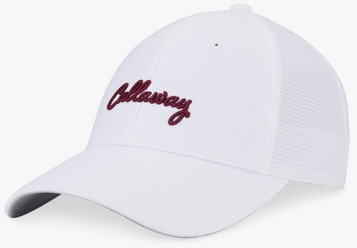 Callaway Womens Stitch Magnet White/Red Plum UNI Baseball sapka