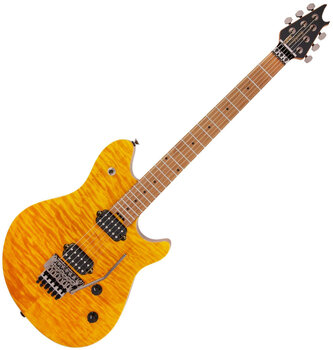 Elektrisk guitar EVH Wolfgang WG Standard QM Transparent Amber Elektrisk guitar - 1