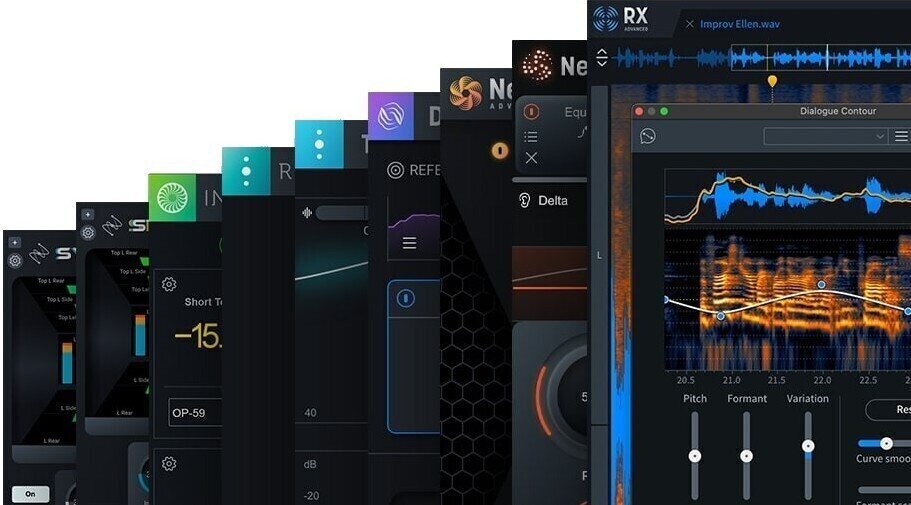 Štúdiový softwarový Plug-In efekt iZotope RX Post Production Suite 8.5 (Digitálny produkt)