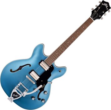 Gitara semi-akustyczna Guild Starfire I DC with Guild Vibrato Tailpiece Pelham Blue Gitara semi-akustyczna - 1