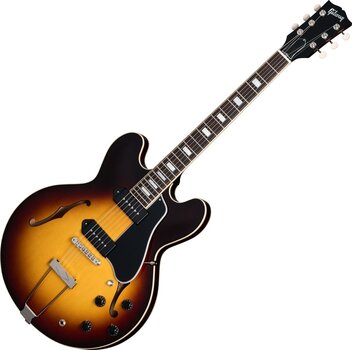 Semiakustická gitara Gibson ES-330 Tobacco Sunburst Semiakustická gitara - 1