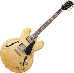 Semiakustická kytara Gibson ES-335 Figured Antique Natural Semiakustická kytara