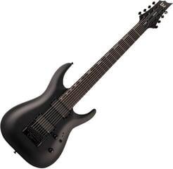 Guitares 8 cordes ESP LTD H-1008 Black Satin Guitares 8 cordes