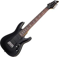 Guitares 8 cordes Schecter Omen-8 Black Guitares 8 cordes