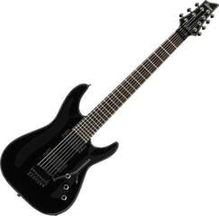Elektromos gitár Schecter Hellraiser C-7 FR Black Elektromos gitár