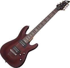 E-Gitarre Schecter Omen-7 Walnut Satin E-Gitarre