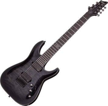 7-strängad elgitarr Schecter Hellraiser Hybrid C-7 Trans Black Burst 7-strängad elgitarr - 1