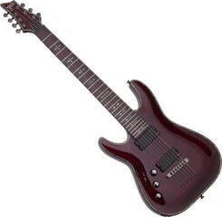 Elektromos gitár Schecter Hellraiser C-7 LH Black Cherry Elektromos gitár