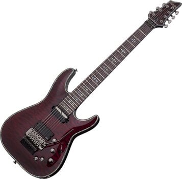 E-Gitarre Schecter Hellraiser C-7 FR S Black Cherry E-Gitarre - 1
