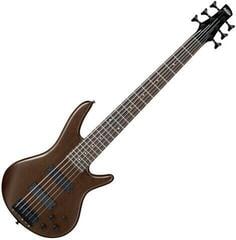 6-snarige basgitaar Ibanez GSR206B-WNF Walnut Flat 6-snarige basgitaar