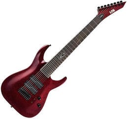Guitares 8 cordes ESP LTD SC-608 Baritone Stephen Carpenter Signature Red Sparkle Guitares 8 cordes