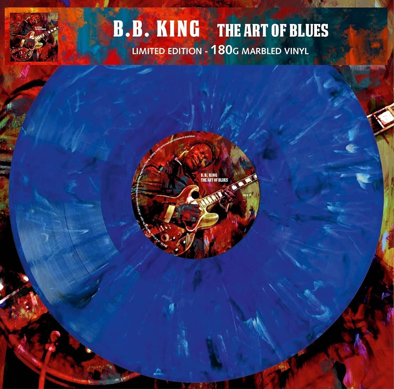 B.B. King - The Art Of Blues (Blue Marbled Coloured) (LP)