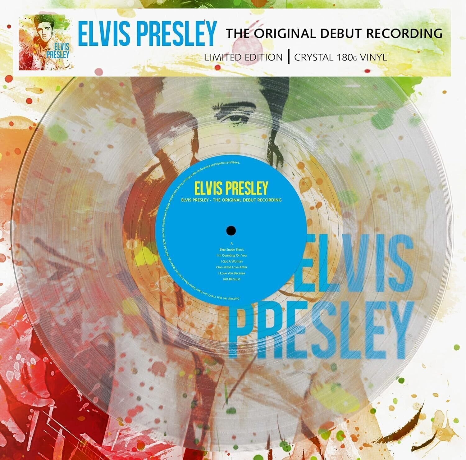 Płyta winylowa Elvis Presley - The Original Debut Recording (Splatter Coloured) (LP)