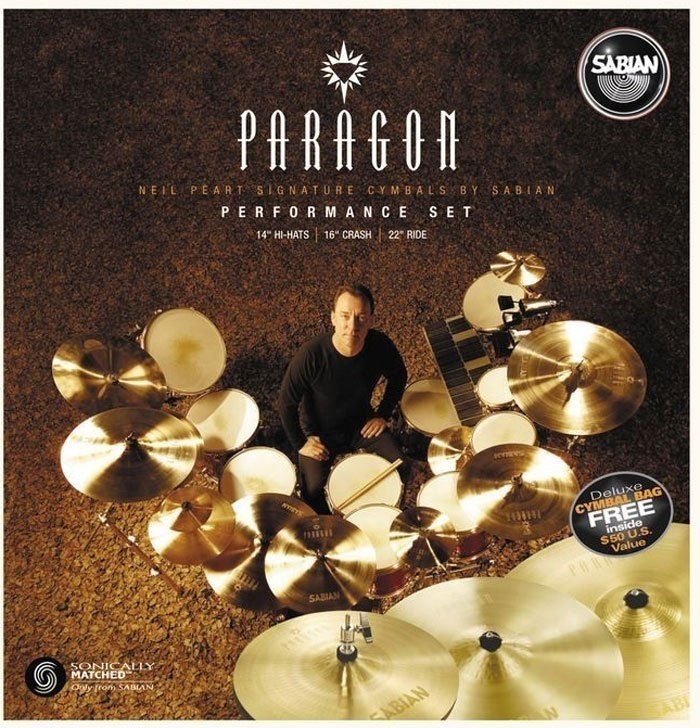 Činelová sada Sabian NP5005N PARAGON PERFORMANCE SET (14,16,22)