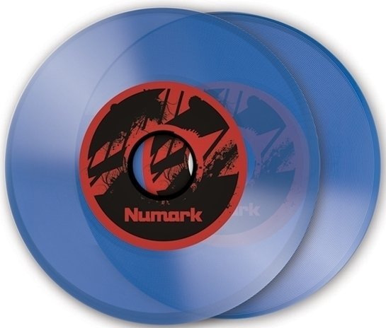 Disque de feutrine Numark NS7-Vinyl-BLUE