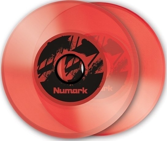 Lemezfilc / slipmat Numark NS7-Vinyl-RED