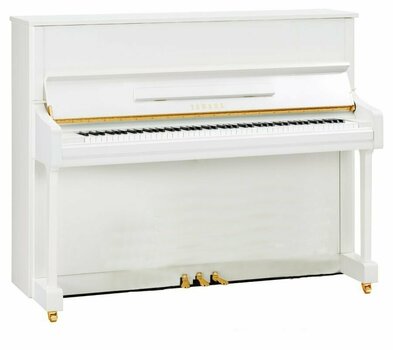 Akustický klavír, Pianino Yamaha P 116 M Polished White - 1