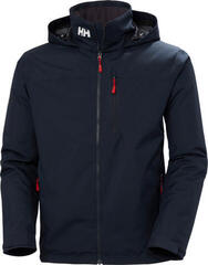 Jacket Helly Hansen Men's Crew Hooded Midlayer Sailing 2.0 Navy