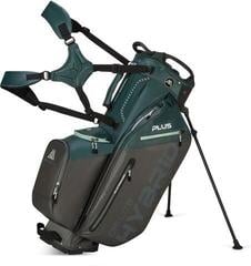 Sac de golf cu stativ Big Max Dri Lite Hybrid Plus Sac de golf cu stativ Forest Green/Charcoal