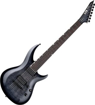 Guitarra elétrica de 7 cordas ESP LTD H3-1007 Baritone FM See Thru Black Sunburst Guitarra elétrica de 7 cordas - 1