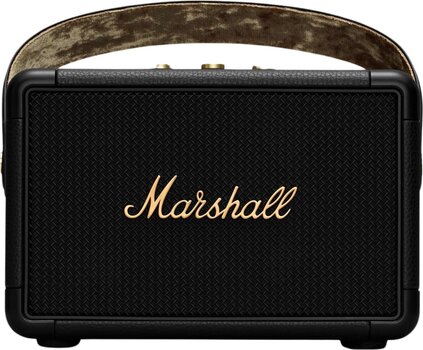 Přenosný reproduktor Marshall Kilburn II Black and Brass Přenosný reproduktor - 1