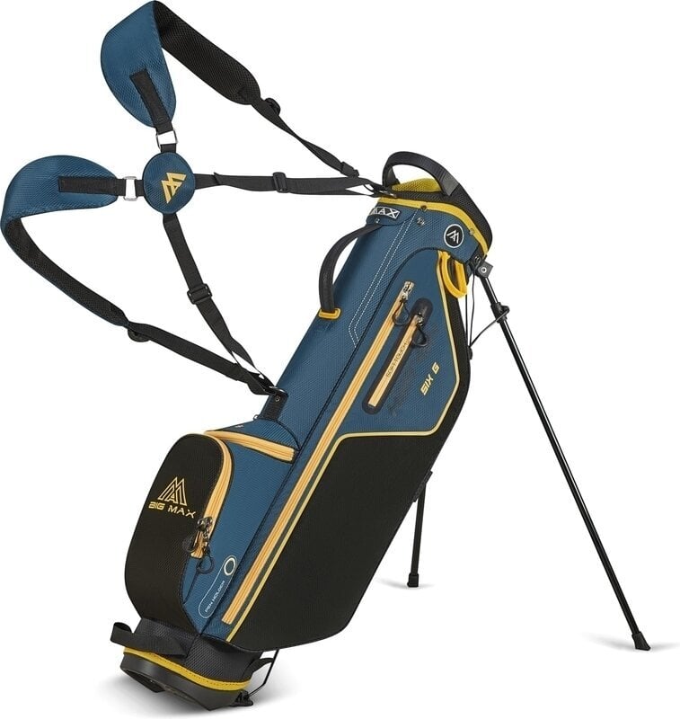 Big Max Heaven Six G Stand Bag Navy/Black/Ray Flower
