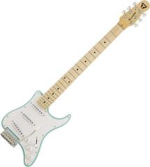 Elektrische gitaar Traveler Guitar Travelcaster Deluxe Surf Green Elektrische gitaar