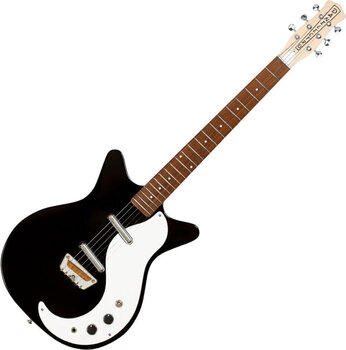 Halvakustisk gitarr Danelectro The Stock 59 Black Halvakustisk gitarr - 1