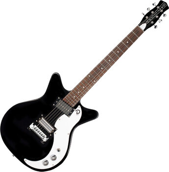 Pusiau akustinė gitara Danelectro 59X Black Pusiau akustinė gitara - 1