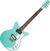 Semiakustická kytara Danelectro 59XT Aqua Semiakustická kytara