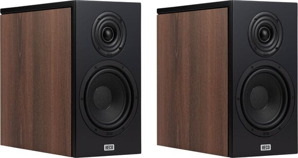 HiFi-Regallautsprecher
 Heco Aurora XT 300 HiFi-Regallautsprecher Black/Walnut 2 stk - 1