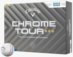 Golf žogice Callaway Chrome Tour Triple Diamond White Triple Track Golf žogice
