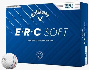 Golfové lopty Callaway ERC Soft 2025 White Triple Track Golfové lopty
