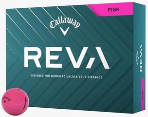 Golfové lopty Callaway Reva 2025 Pink Basic Golfové lopty