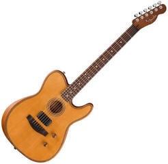 Chitară electro-acustică Fender Acoustasonic Standard Telecaster Aged Natural Chitară electro-acustică