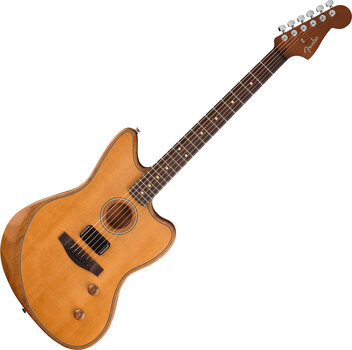 Guitarra electro-acústica Fender Acoustasonic Standard Jazzmaster Aged Natural Guitarra electro-acústica - 1