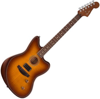 Guitarra electro-acústica Fender Acoustasonic Standard Jazzmaster Honey Burst Guitarra electro-acústica - 1