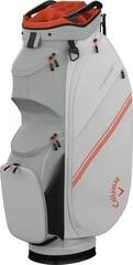 Cart bag Callaway Chase 14 White/Silver/Orange Cart bag