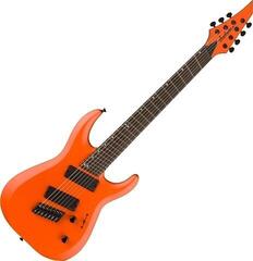 Multiscale electric guitar Jackson Pro Plus Series DK Modern HT7 MS EB Orange Crush Multiscale electric guitar