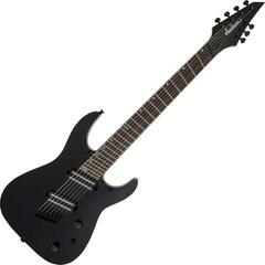 Multi-scale elektrische gitaar Jackson X Series Dinky Arch Top DKAF7 IL Gloss Black Multi-scale elektrische gitaar
